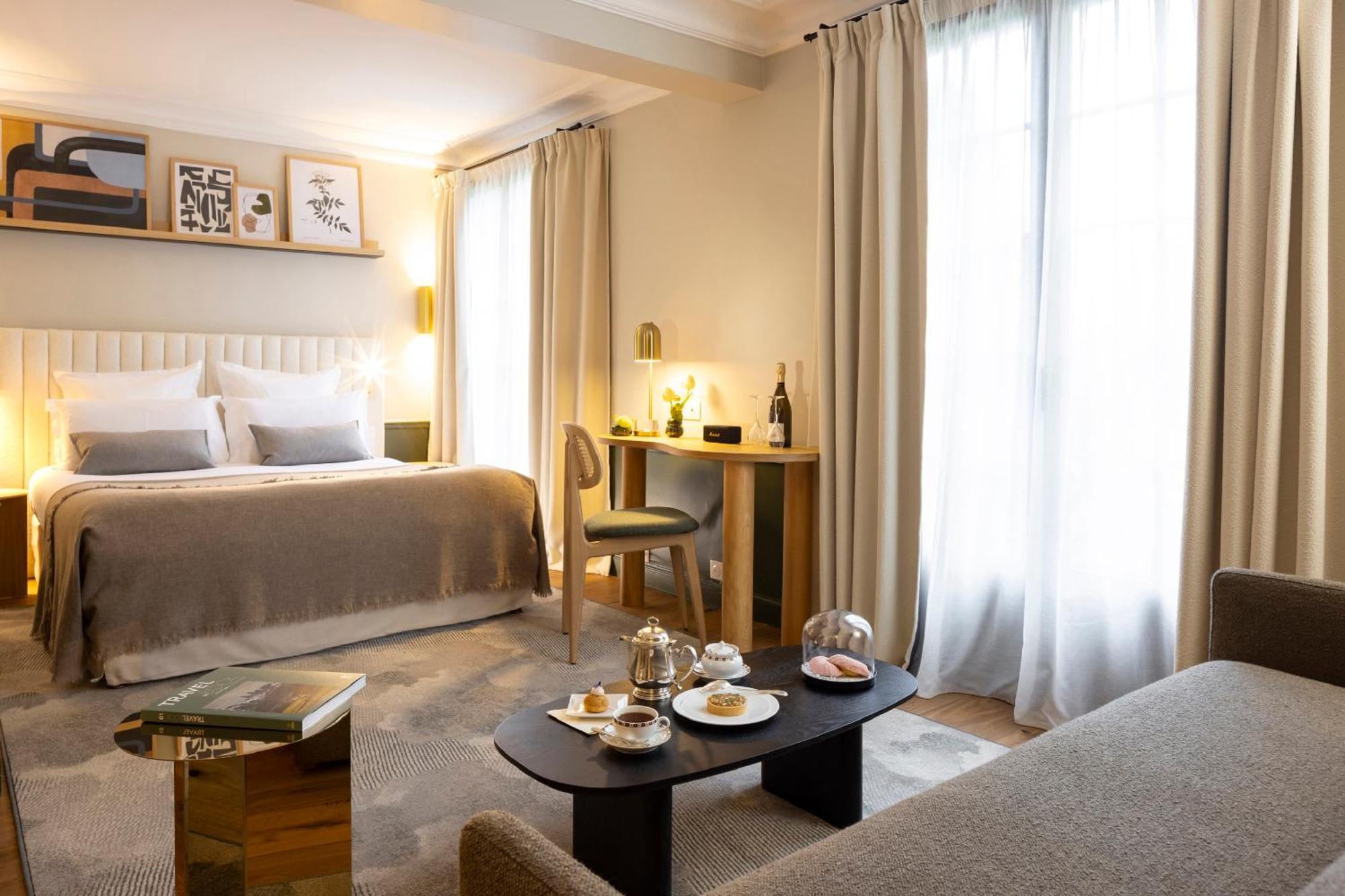 Hostellerie Briqueterie & Spa Champagne Vinay  Exterior photo A room at the hotel